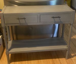 Modern Two-Drawer Console Table
