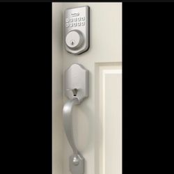 Keypad Door Handle Lock with Deadbolt