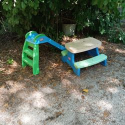 Little Tykes Table And Slide