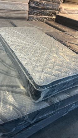 Twin Mattress Pillow Top Medium Firm