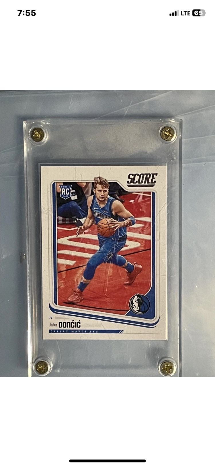 LUKA DONCIC ROOKIE CARD