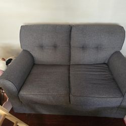 Grey Loveseat