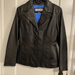 Wilson’s Black Leather Jacket - Women’s Small