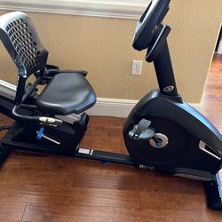 Nautilus Performance Series comes the R618 Recumbent Bike