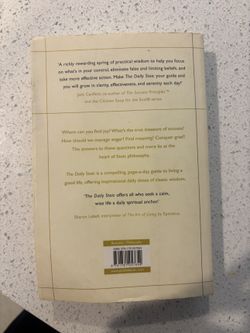 The Daily Stoic by Ryan Holiday & Stephen Hanselman Hardcover