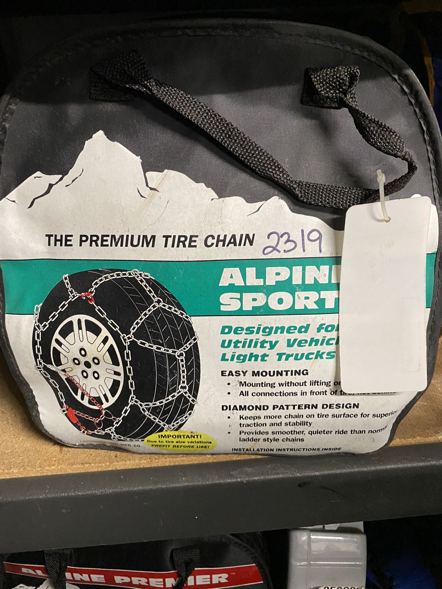 Alpine Sport Snow Tire Chains  2319