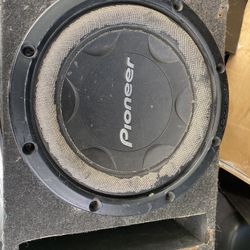 12” Pioneer Sub 