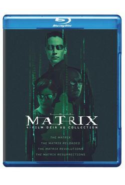 BRAND NEW SEALED The Matrix 4-Film Déjà vu Collection Blu-ray
