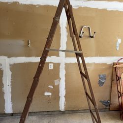 8 Foot Wooden ladder