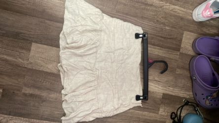 Off white skirt with built in shorts size: M