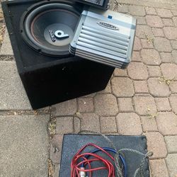 Speaker, Amplier & Stereo 