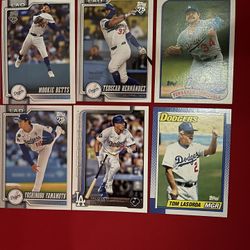 Topps Los Angeles Dodgers 75 Set 10 Card Lot Mookie Betts Yamamoto Valenzuela
