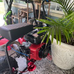 Fully Modded 224 Coleman Mini Bike 