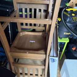 2wooden Bar Stools Like New