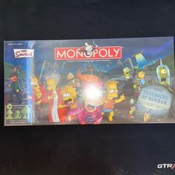 The Simpsons Monopoly 2005 Treehouse of Horror Board Game Sealed