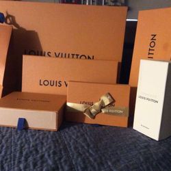 Group of Louis Vuitton Boxes