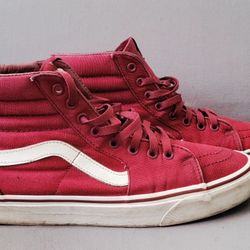 Vans Sk8 High-Top Sneaker Burgundy