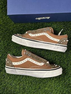 VANS Old Skool 36 LX Pearlized Pack Vintage Cocoa Brown Size 9.5 10