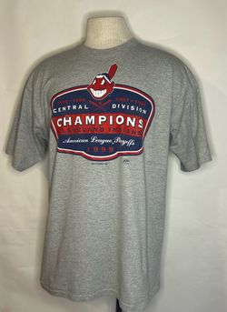 Cleveland Indians AL Central Champions 1999 T Shirt Size XL