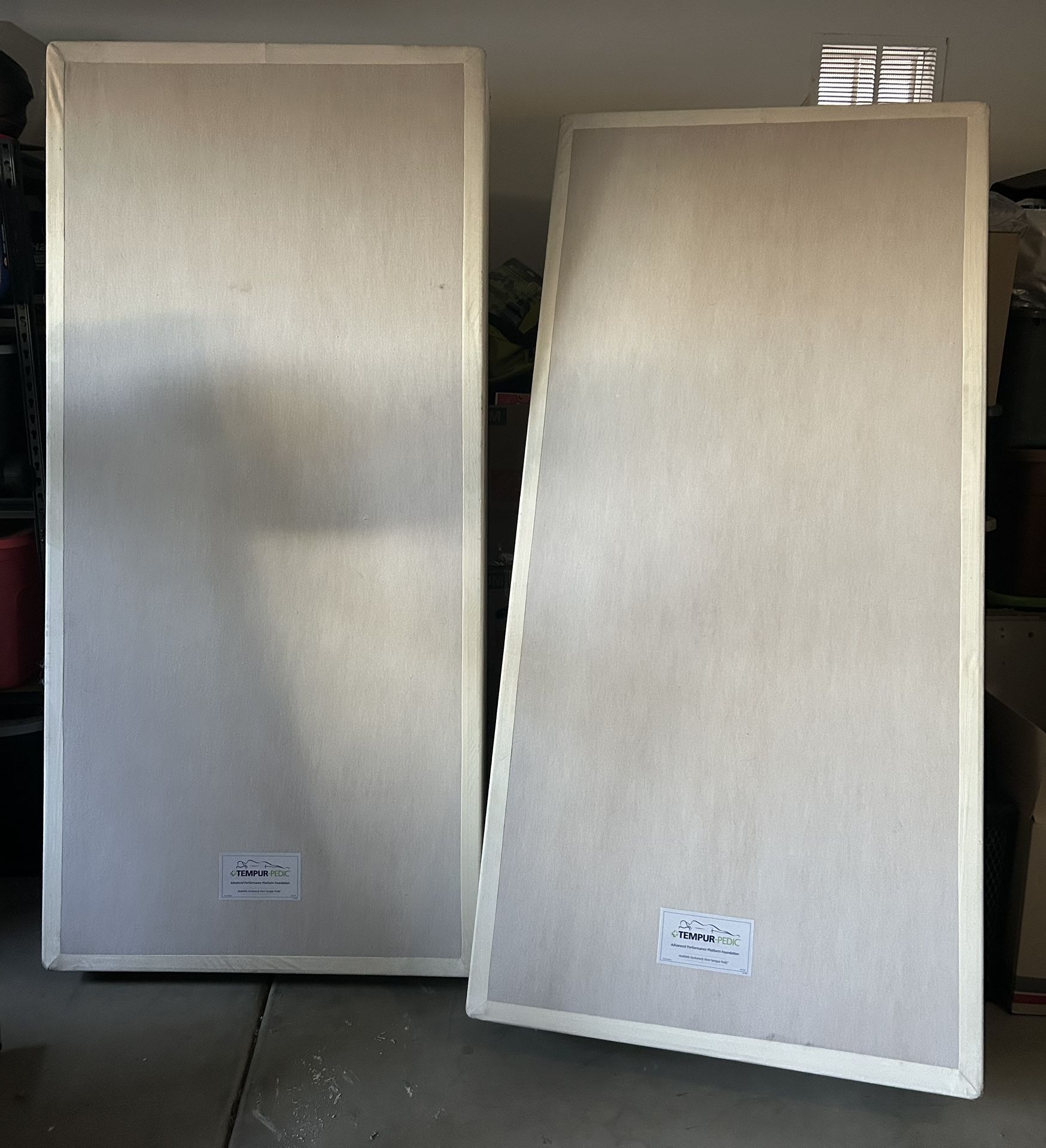 Box Spring (2) For King Bed