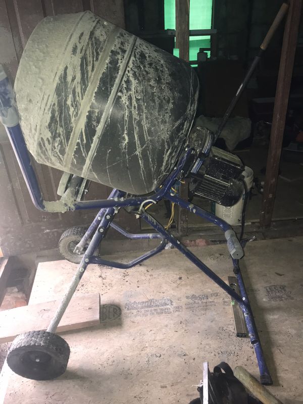 Kobalt concrete mixer used once for Sale in Newberry, SC OfferUp