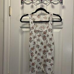 Rose Patterned Tank