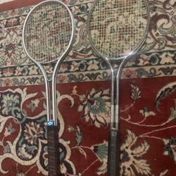 2 Tenas Rackets  (Adult Size) , Aluminium , And Steel Frame.  $15 Each