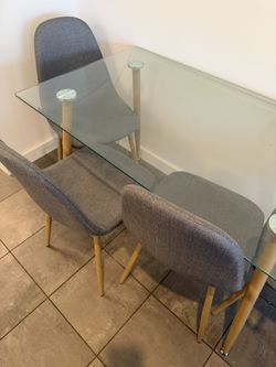 Set Of 4 Wayfair Dining Chairs - Bought For $500 - Will Take Best Offer