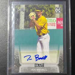 2020 Leaf Rookie Ian Bedell Auto