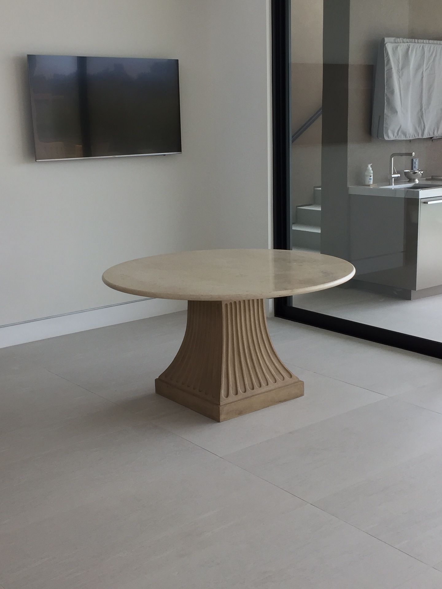 Kreiss Travertine Dining Table for Sale in Scottsdale, AZ OfferUp