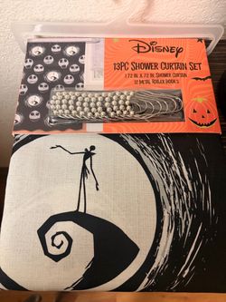 Nightmare before Christmas shower curtain
