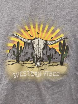 Grey graphic shirt