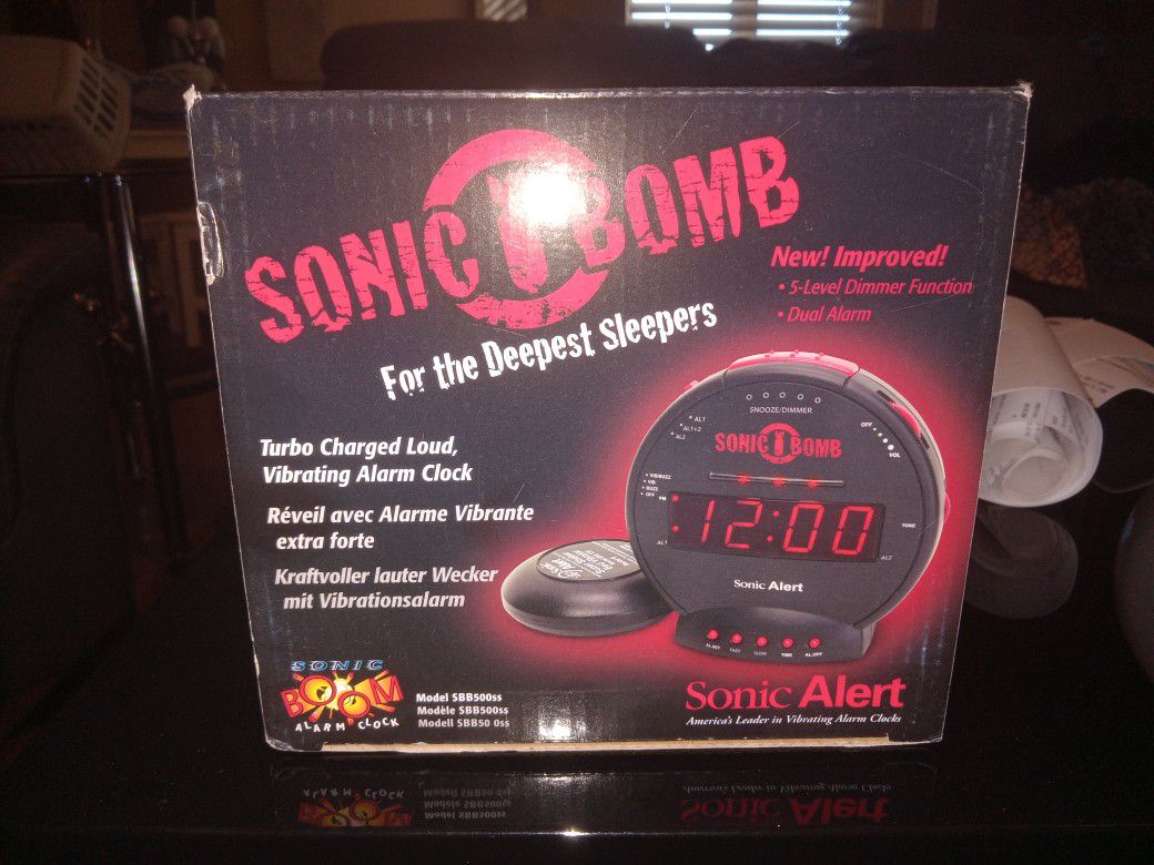 Sonic Bomb World's Loudest Alarm Clock