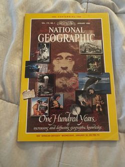 national geographic magazine vol 173 no 1 january 1988