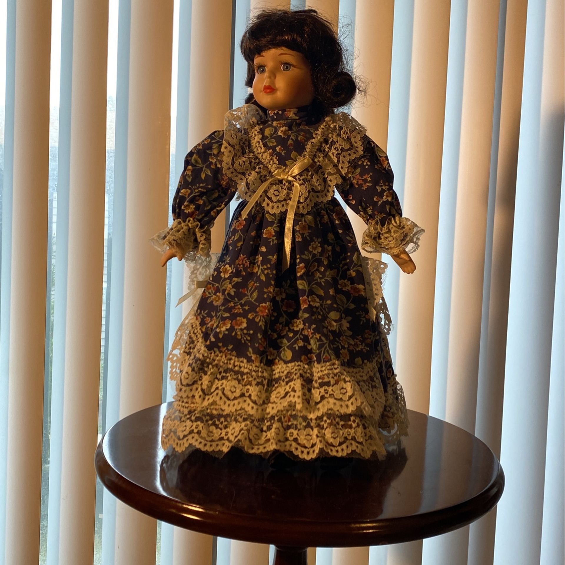 Vintage 16” Porcelain Doll