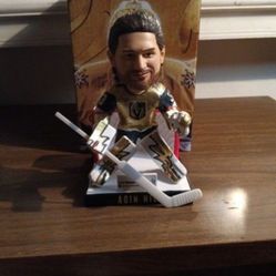 Vegas Golden Knights VGK Adin Hill Bobble Head From Maple Leafs Game Brand New In Box