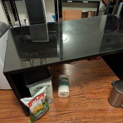 Desk With Glass Top