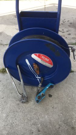 Strapping cart