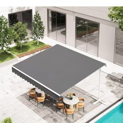 Free standing patio awning $120