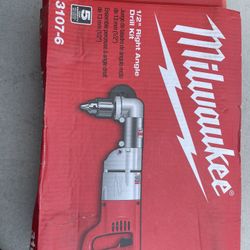 Milwaukee  Angle Drill New 