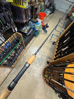 Cellio 8’ ultra light trout style fishing rod.