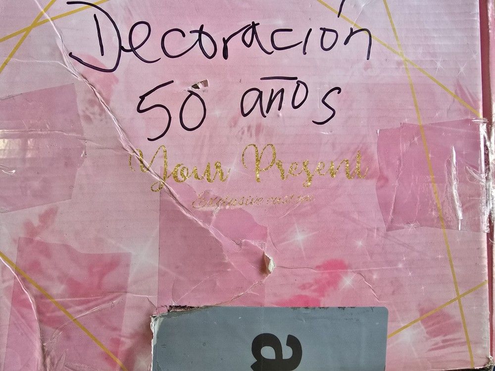 Decoración De Cumpleaños De 50 Años
