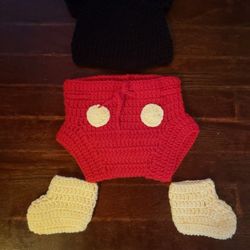 Hand made Mickey mouse outfit