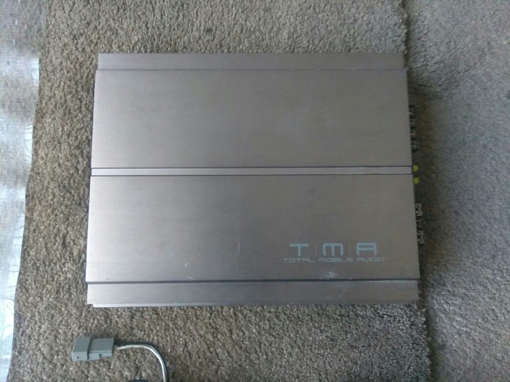 TMA 800 watt RMS amplifier 2 channel