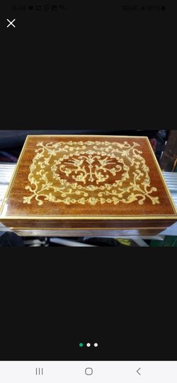 Vintage Swiss movement musical box
