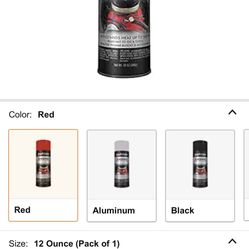 Dupli-color Engine/caliper Red Spray Paint 