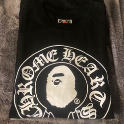 Chrome Heart Bape Shirt Size Large