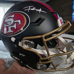 49ers Frank GORE Autographed Speedflex 