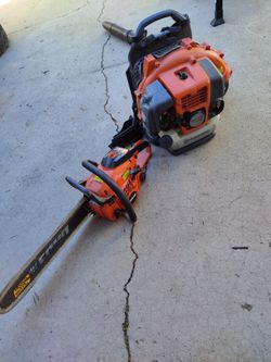 Husqvarna Blower And Echo Chainsaw Both For$300