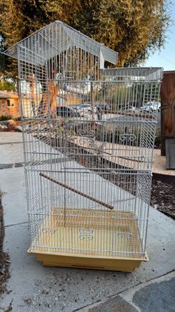 White Bird Cage